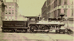 Cornelius Vanderbilt train